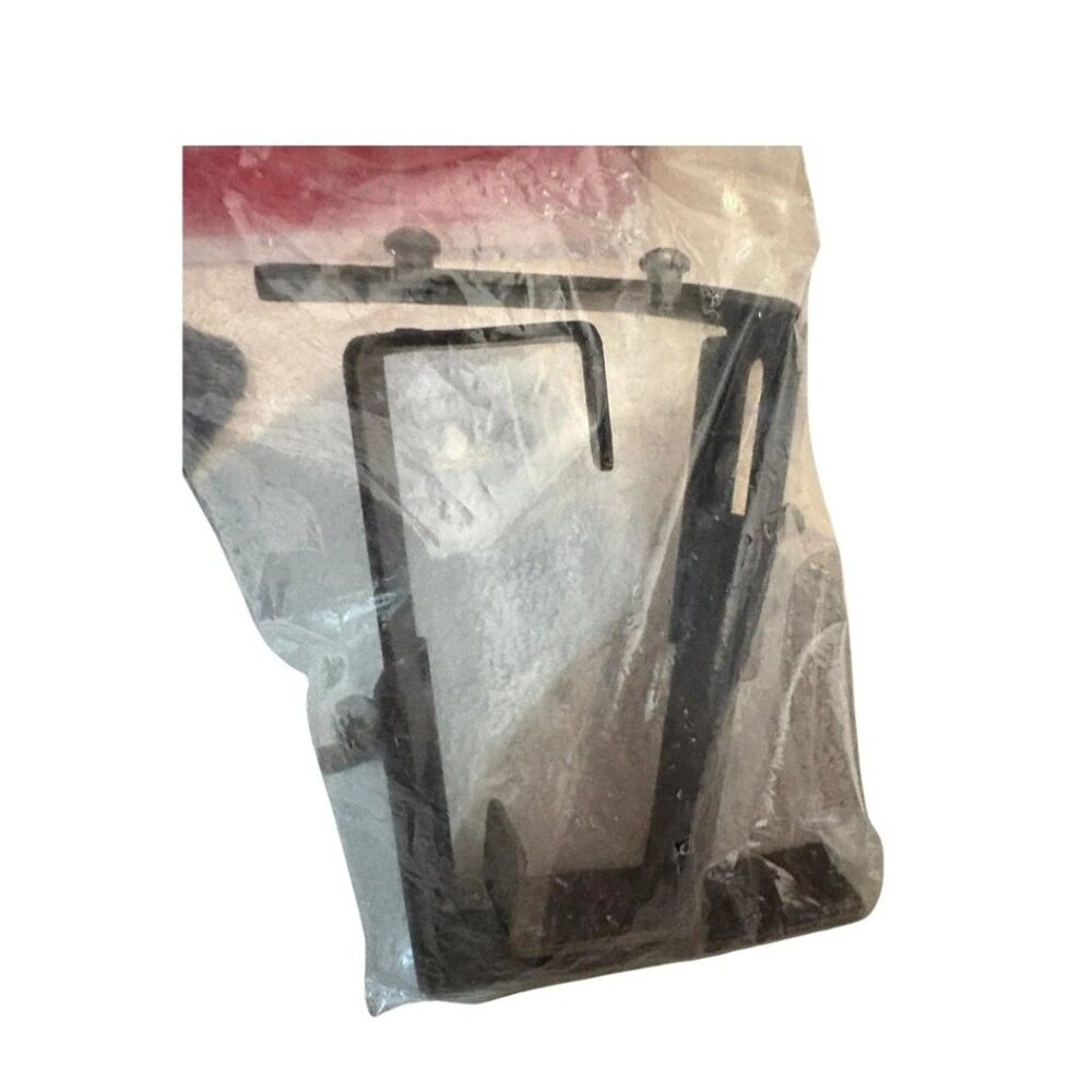 Black Metal Heavy Duty Mounting Bracket Set